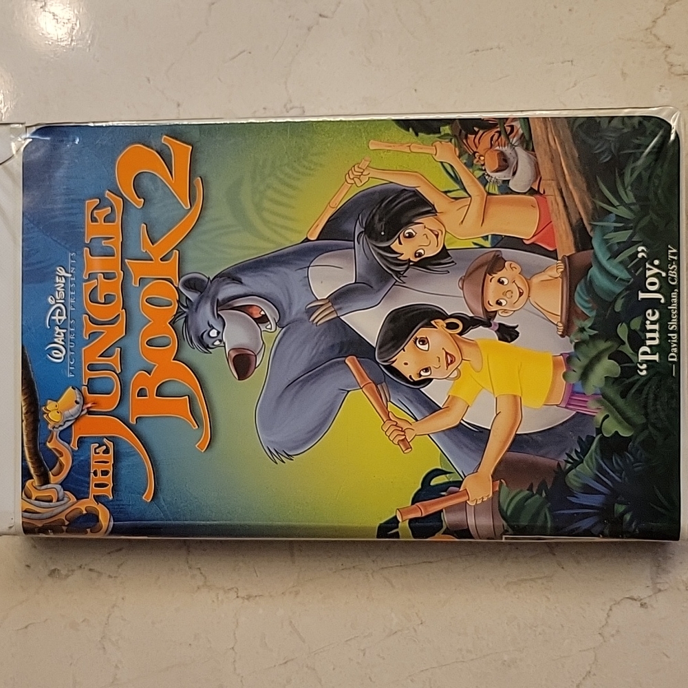 Walt Disney's The Jungle Book 2 VHS Tape